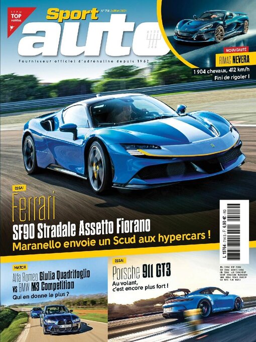 Title details for Sport Auto France by Editions Mondadori Axel Springer (EMAS) - Available